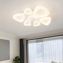 客厅灯吸顶风扇灯卧室书房儿童房360度摇头吸顶风扇灯大厅主灯