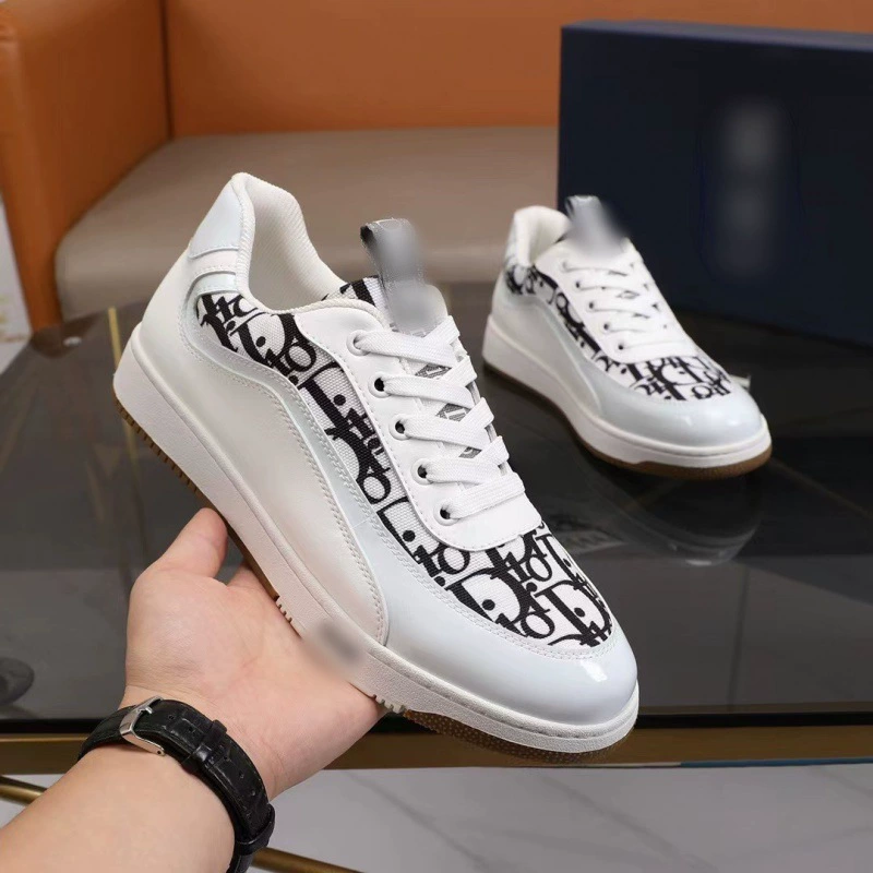 Модная спортивная и повседневная обувь с круглым носком и низким верхом на шнуровке, универсальная дышащая нескользящая уличная мужская обувь на плоской подошве.