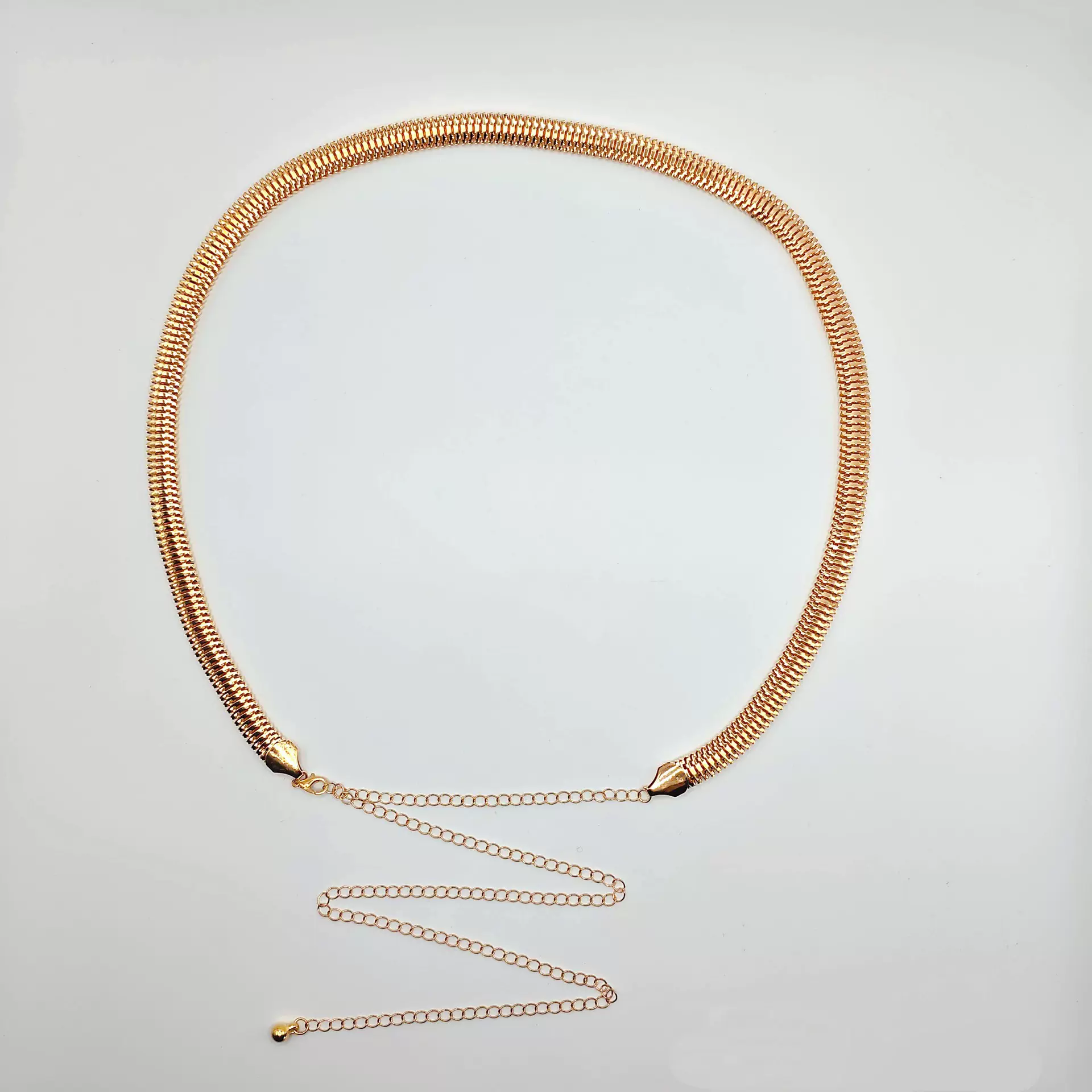 欧美时尚腰链饰品跨境金属链子时尚配饰配裙子装饰女身体链衣服链