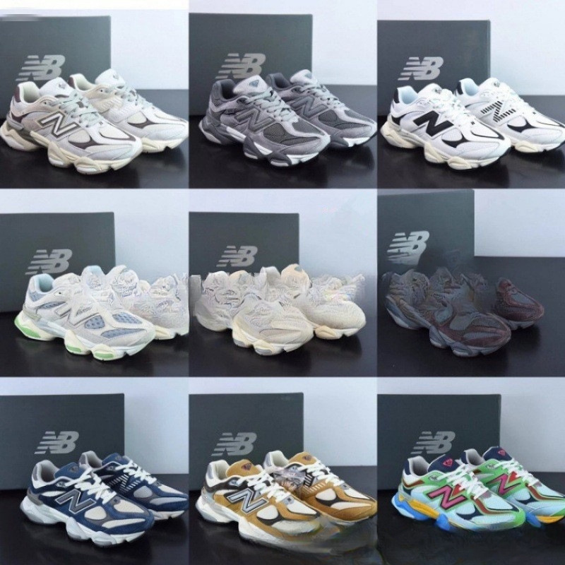 Putian Langxin Original NB9060 Women's and Men's Shoes, Mesh Breathable Lightweight Dad Shoes, Casual Sports Shoes