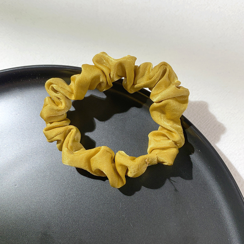 Fashion Velvet Solid Color Hair Scrunchies Wholesale display picture 8