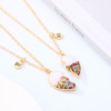 Children's necklace, set for friend, strong magnet for beloved, suitable for import