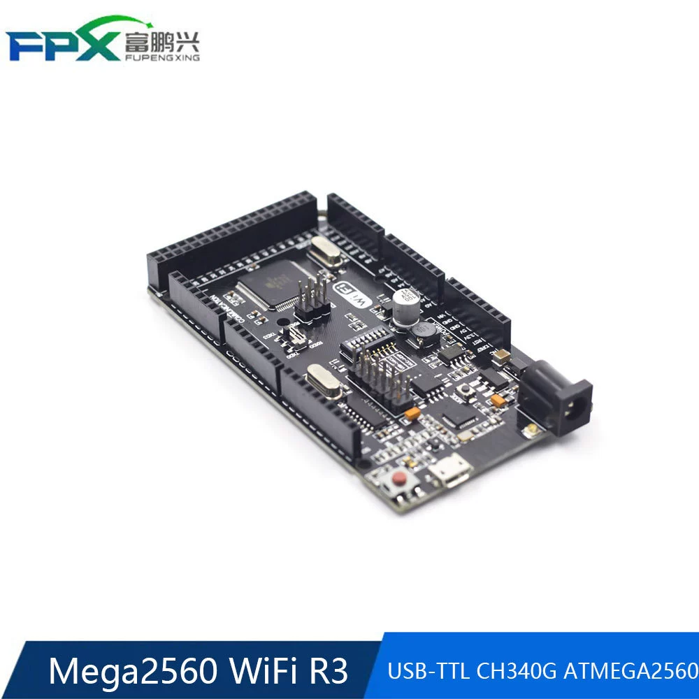 Mega2560 WiFi R3 USB-TTL CH340G ATMEGA2560 Совместим с платой разработки Arduino
