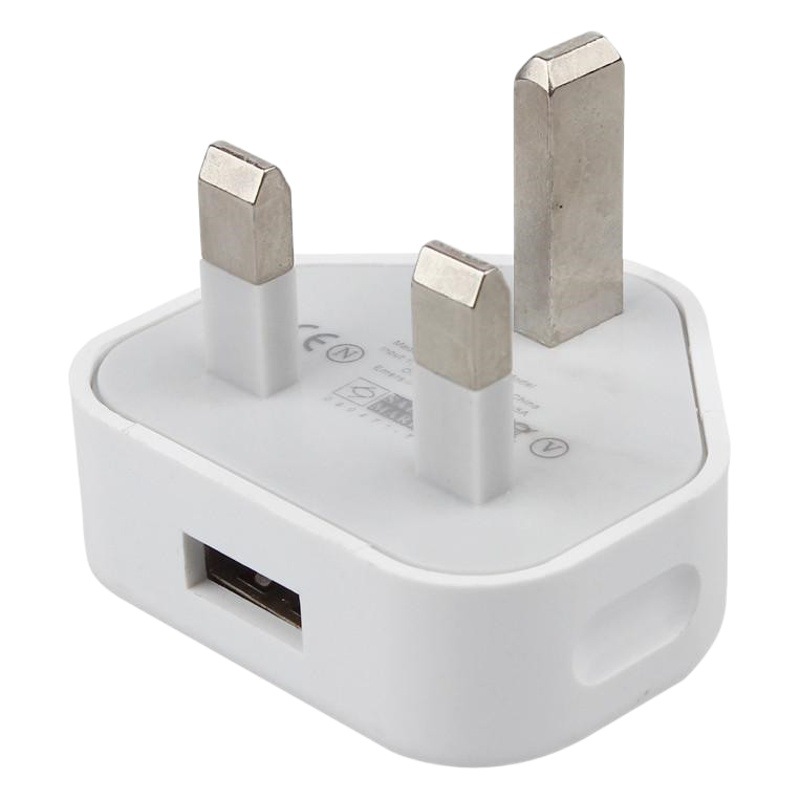 5v1a cargador de teléfono móvil cargador de Hong Kong-estilo británico enchufe triángulo británico estándar británico cabeza de carga única interfaz USB