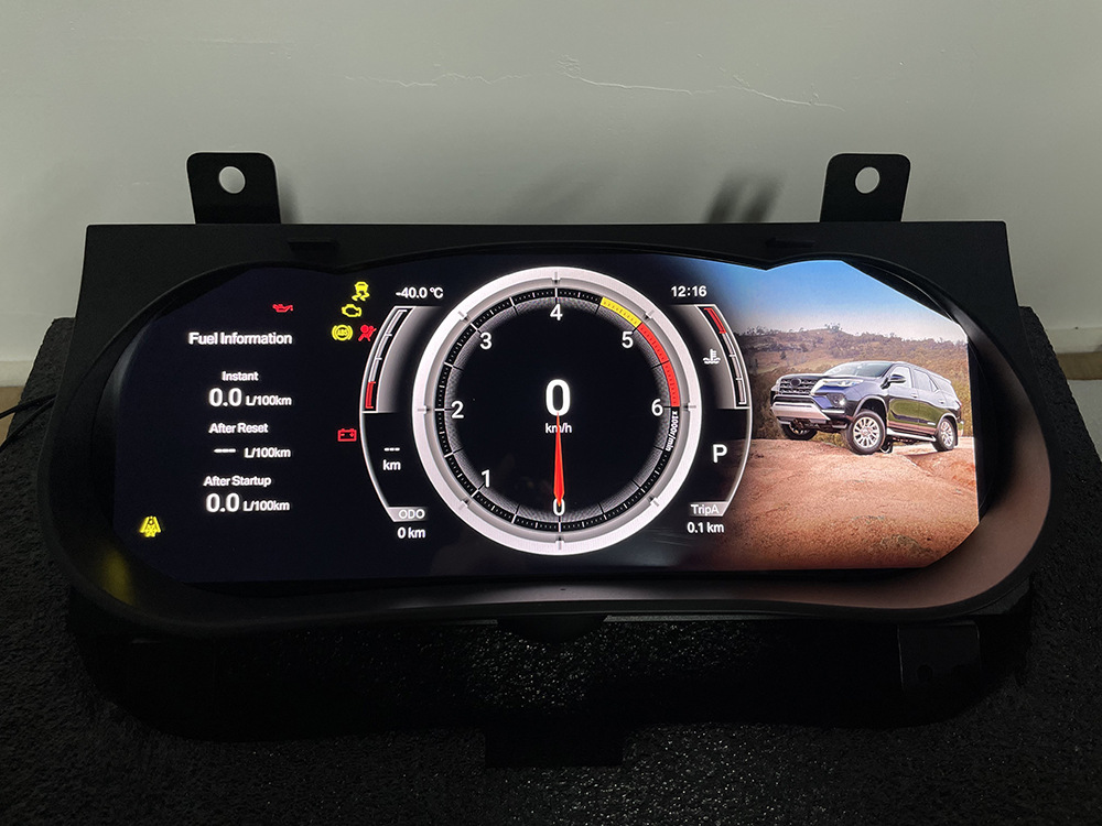 New Hilux 2016-2024 Hilux Revo Rocco Fortuner Lcd Instrument Cluster
