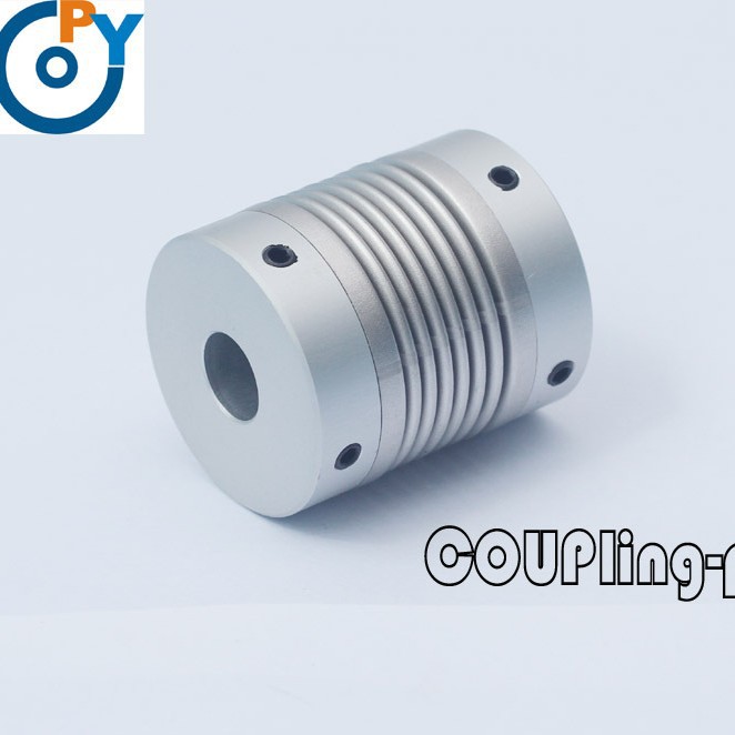 顶丝型微型波纹管联轴器编码器 丝杆传动16外径