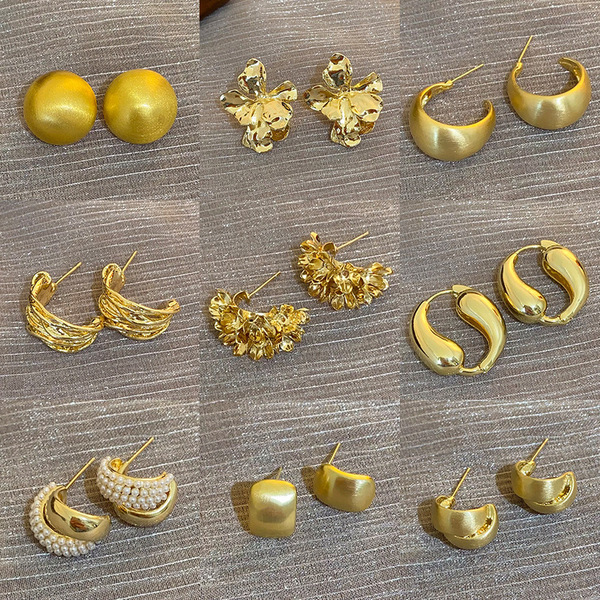 retro elegant earrings