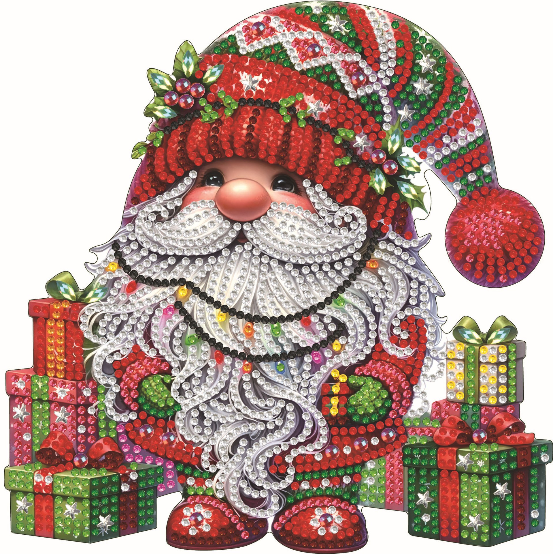 Pintura de diamantes 5D transfronteriza hecha a mano DIY, adorno de juguete de cartón tridimensional, dinosaurio de dibujos animados, pintura de diamantes para niños.