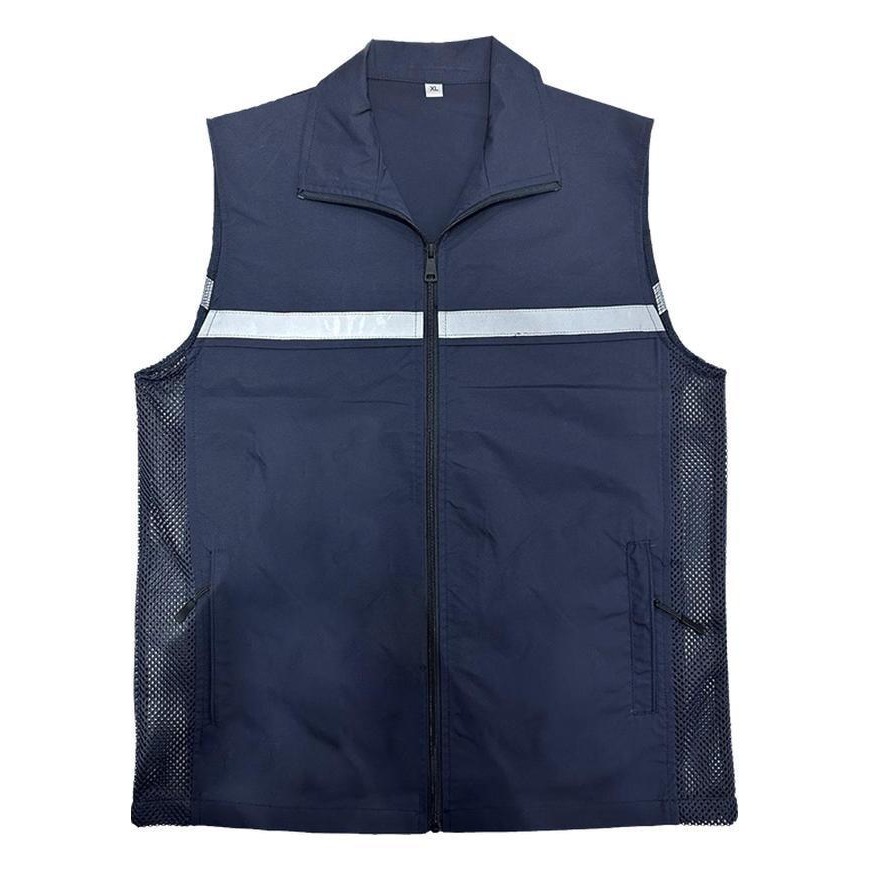 chaleco reflectante de gestión de emergencias ropa de trabajo rescate herramientas de seguridad multibolsillo ropa de trabajo chaleco personalizado logotipo impreso