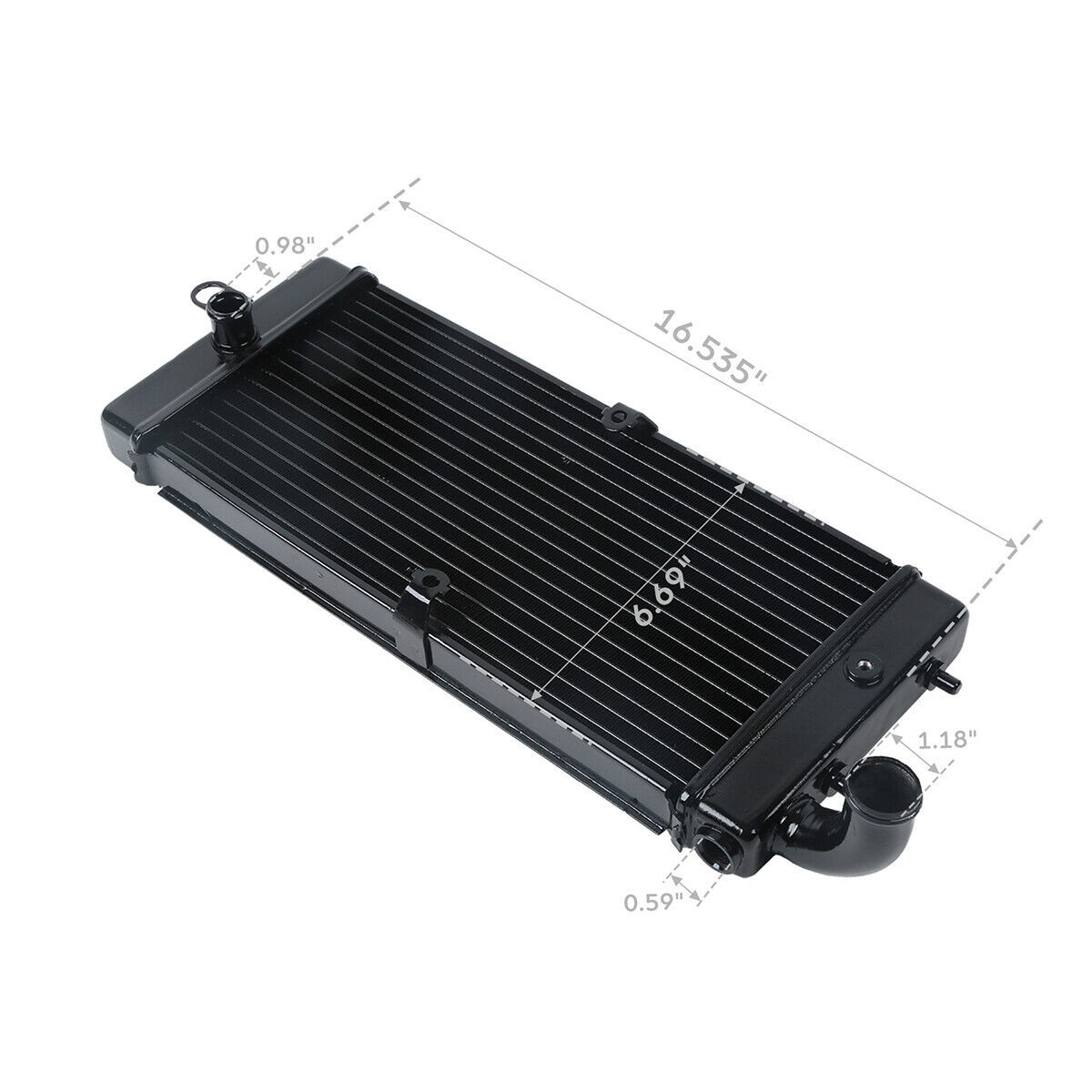 Suitable for Honda cruise Prince Sandu 750 SHADOW bt750c water tank 97-03 motorcycle radiator