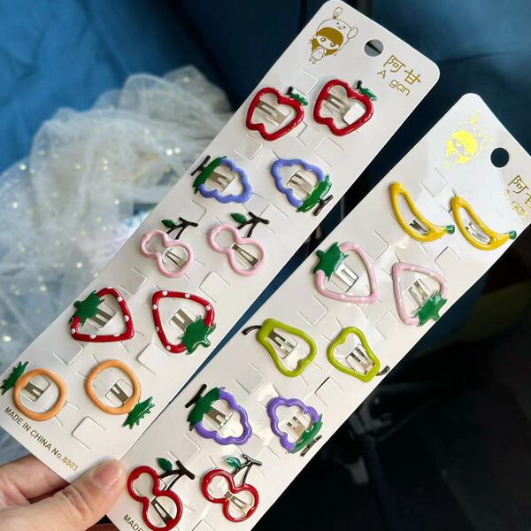 summer cartoon fresh children's hairgrip