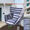 100cm*130cm blue and white + 2 pillows