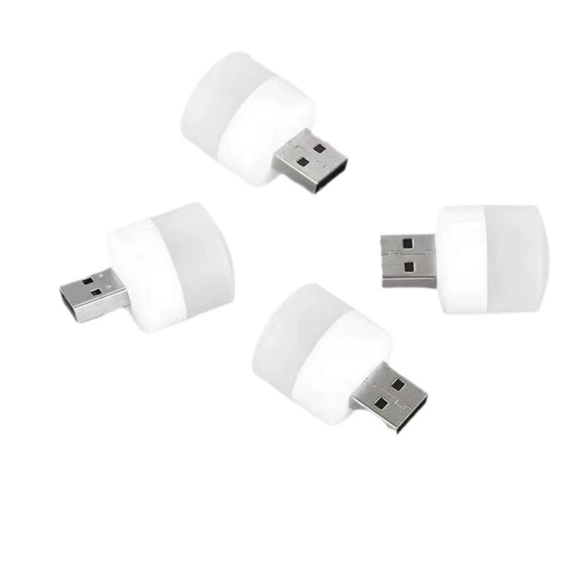 USB мини-ночной светильник, портативная настольная лампа, глазозащита мягкое свечение, подключай-играй