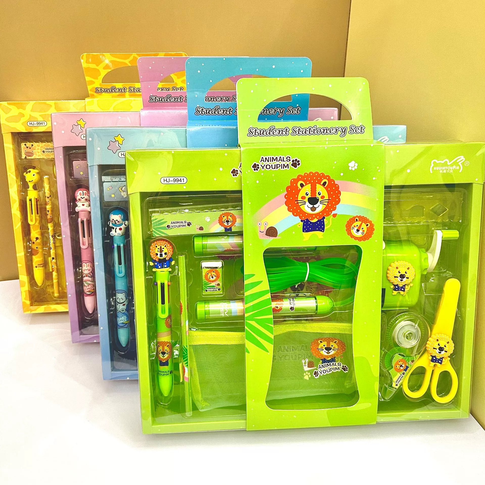 Новый мультфильм для начала школы канцелярские товары портативная подарочная коробка