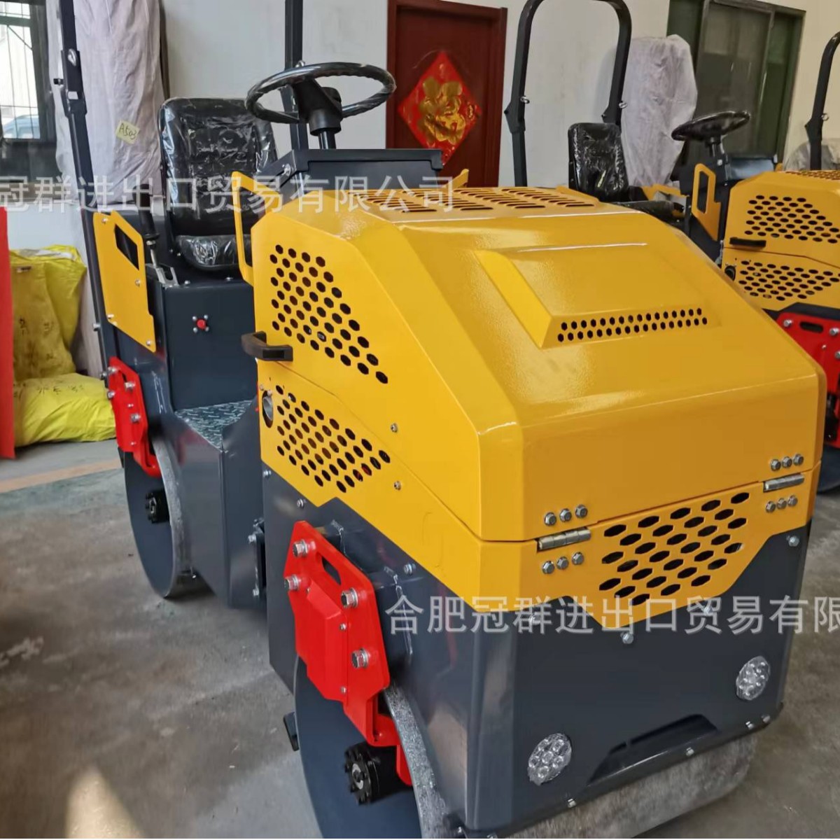 Fábrica directa 1.5 toneladas 2 toneladas 3 toneladas compactador de rodillo de asiento pequeño