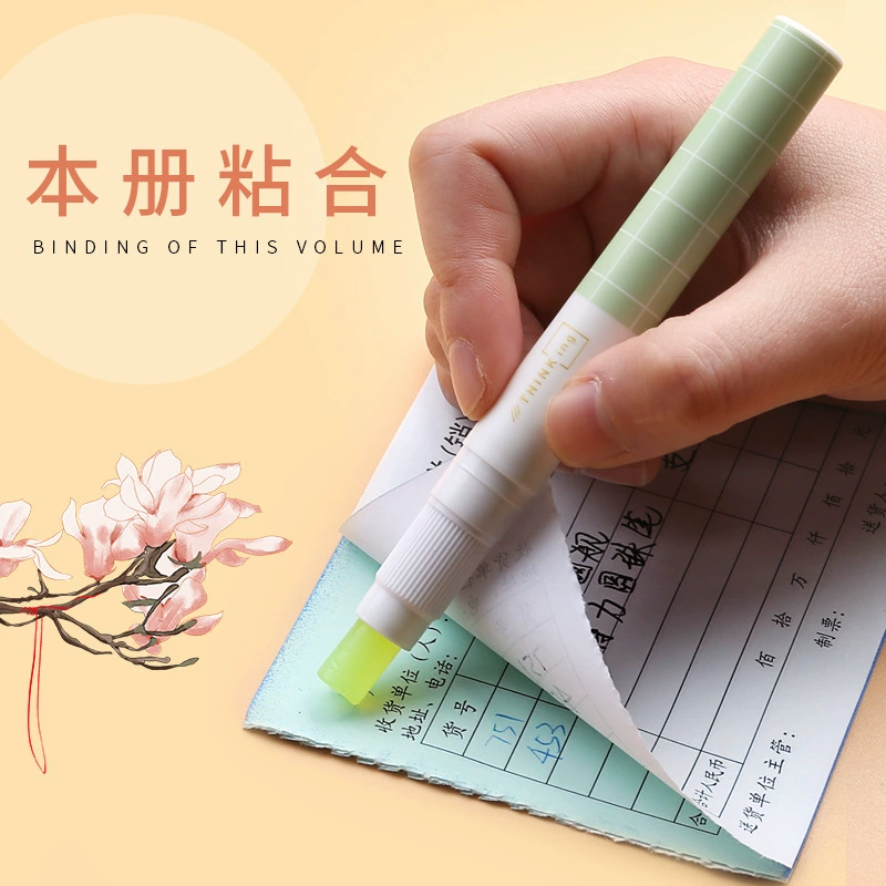 Deli Pencoule Solid Plastic Children Handmade Solid Glossial Color Color Color Plastic Block High -Sham Pentered Pen Stationer Wholesale