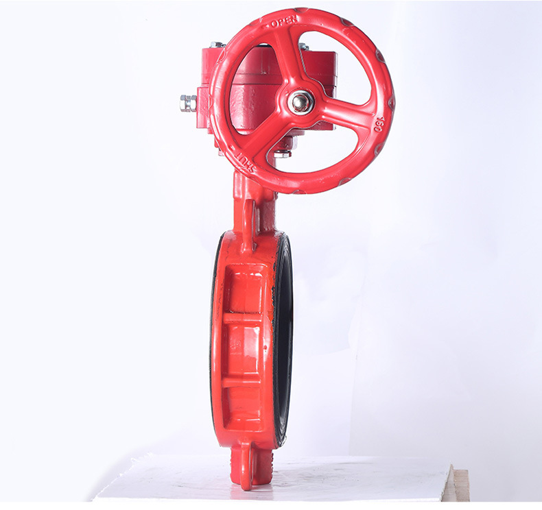 蝶阀 手动蝶阀 XD371X-16Q 球墨铸铁材质对夹式蝶阀 对夹连接