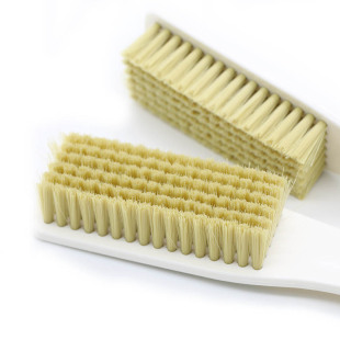 Matcha Color Long Handle Shoe Brush Household Soft Wool Shoes Washing Clothes Brush Thickened Simple Brush Shoe Artifact