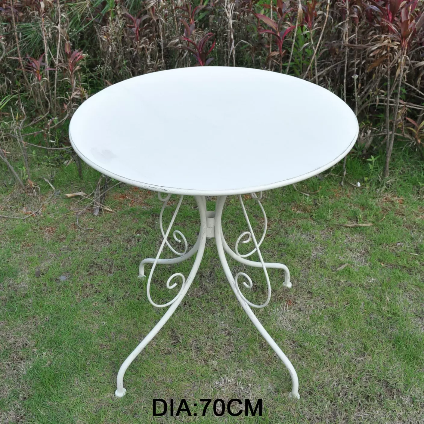 庭院阳台铁艺桌椅咖啡厅露天桌椅组合 休闲防锈户外铁艺金属桌椅