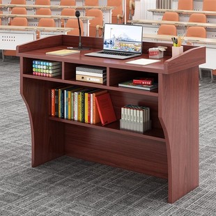 Lecture Podium Teacher Podium Classroom Lecture Table Training Lecture Table School Small Podium Conference Room Multimedia Podium