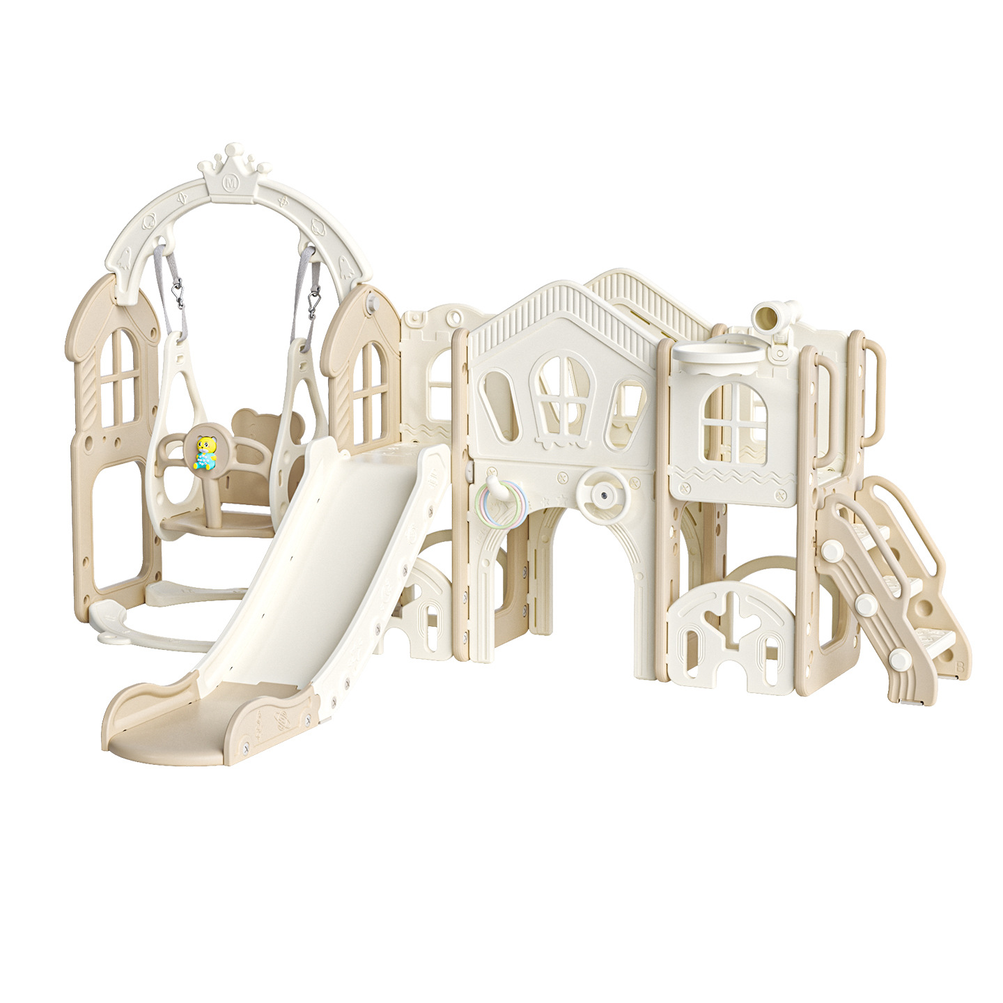 Slide interior 0 - 6 años de bebé juguetes para niños slide swing combinación de pequeño marco de escalada