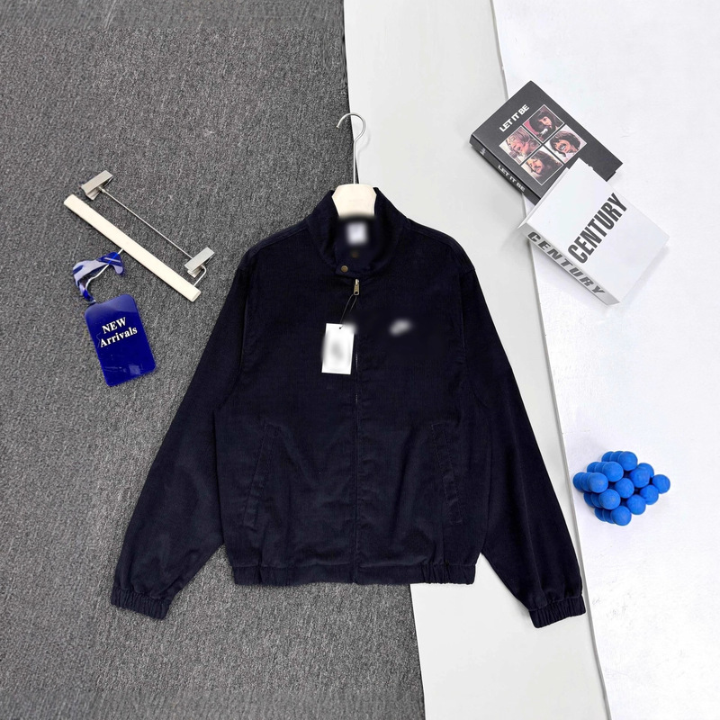 Men's Stand Collar Jacket Spring and Autumn Trendy Loose Casual Versatile Top Men's Coat Wholesale Men's Stand Collar Jacket Spring and Autumn Trendy Loose Casual Versatile Top Men's Coat Wholesale