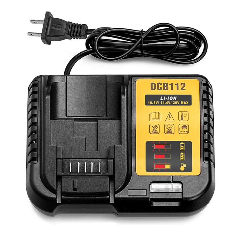 Suitable for Dewei Power Tool Charger 112 Black 20V Lithium Battery Electric Drill Wrench 10.8V18V Fast Charging Suitable for Dewei Power Tool Charger 112 Black 20V Lithium Battery Electric Drill Wrench 10.8V18V Fast Charging