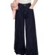 dark blue Loose Wide Leg Jeans Women's 2025 New Style Spice Girl Dipped Lazy Casual Straight Pants