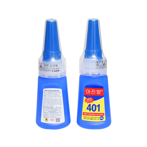 Factory Wholesale Korean Version 401 Glue Strong Oil-Based Adhesive for Metal, Plastic, Ceramic, Glass, Nail DIY and Handicraft Special Use