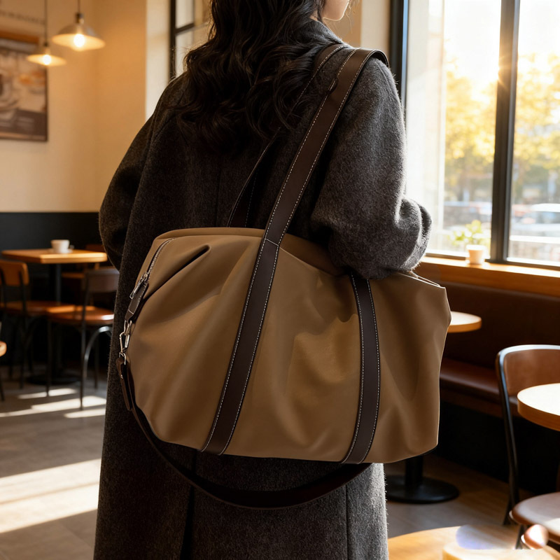 Bolso para mujeres 2025 nuevo estilo coreano de estilo perezoso bolso de mano de gran capacidad tote bolso de hombro deportivo casual