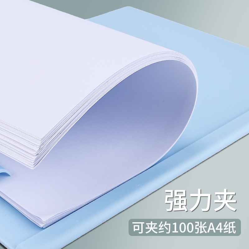 Clipboard engrosado a4 archivos tablero de escritura tablero de plástico para estudiantes suministros de oficina multifuncional tablero de menú al por mayor