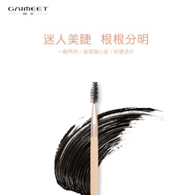 珈米 自然眉梳睫毛卷 木柄螺旋嫁接眼睫毛刷美妆工具单支厂家直销