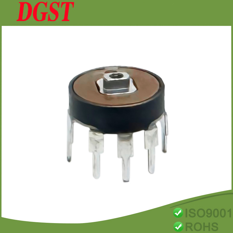 定制12型电位器编码器防水增量型15脉冲30位旋钮数字电位器立式