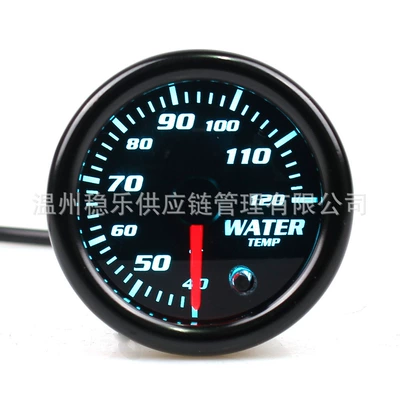 2inch Modified Colorful Digital Instrument Panel: Water Temperature, Oil Temperature, Voltage, Oil Pressure, Rpm, Vacuum, Turbine Exhaust Temperature, Fuel Pressure Gauge (automobile instrument) - water-temperature-gauge