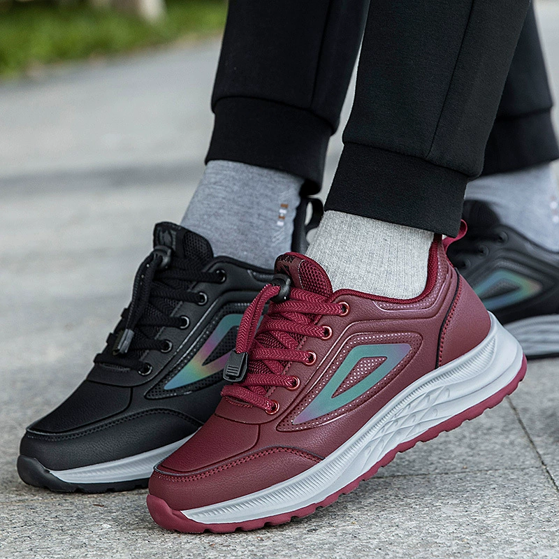 Нескользящая водонепроницаемая и износостойкая обувь марки Zuliji для пожилых людей, спортивная обувь на открытом воздухе, повседневная обувь, осенняя прогулочная обувь для людей среднего и пожилого возраста.