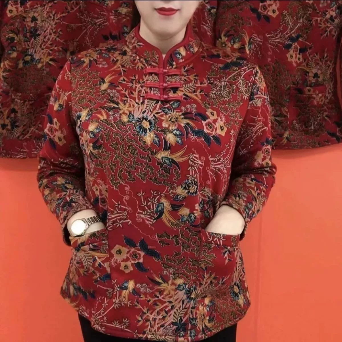 [Молоко шелковый композитный бархат] зимний новый бархат утолщенный пуговицы