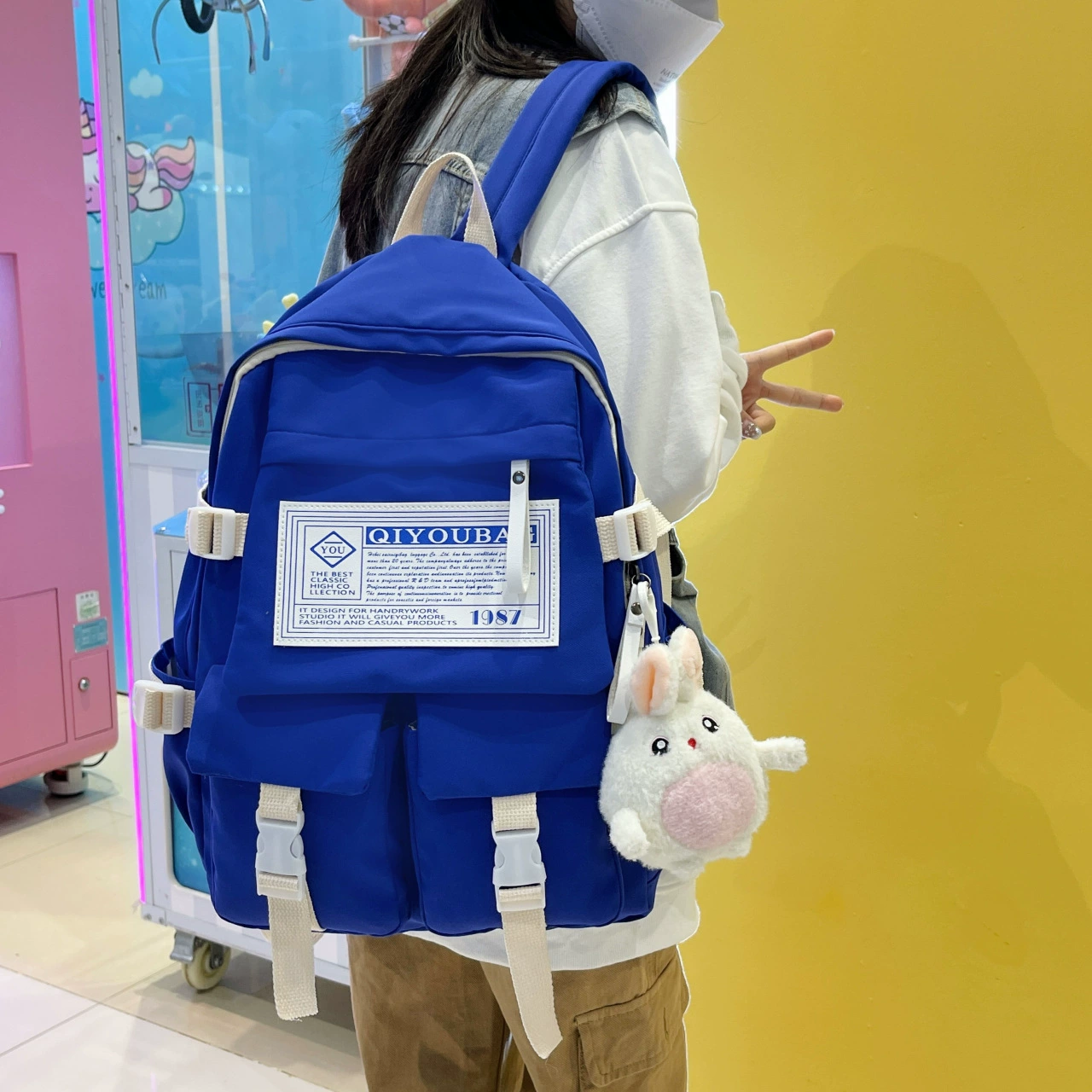 Fresh backpack, school bag for traveling, for secondary school