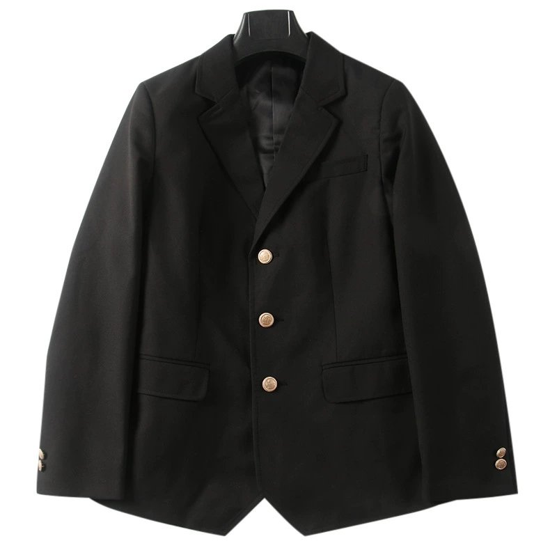 Черный костюм Chiyutai West Jk, Женский Оригинальный оригинальный японский повседневный костюм в студенческом стиле, униформа