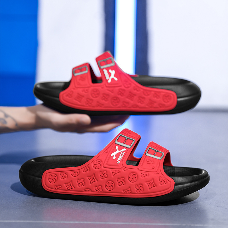 Zapatillas para hombres 2025 nuevo anti-deslizante al aire libre explosivo juvenil zapatillas deportivas de playa