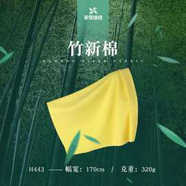 32支竹棉1*1罗纹 打底衫内衣舞蹈服瑜伽服针织布料