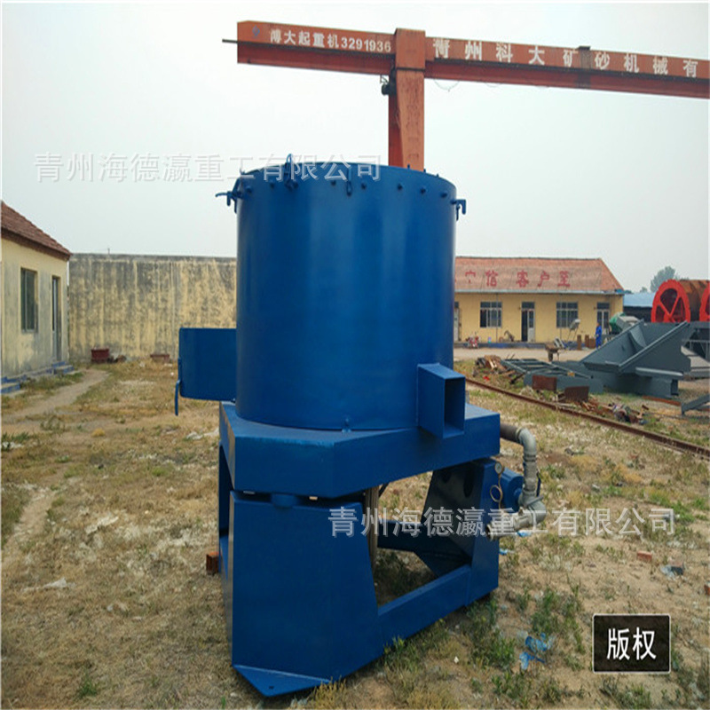 尾矿选金离心机 旱地选砂金机械 自动排矿尼尔森沙金精选机
