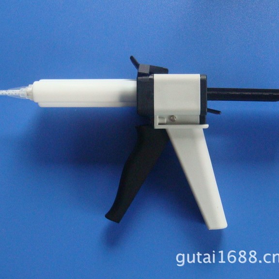 AB推进式胶枪50毫升1:1/2:1通用型胶枪单组份打胶50ML配套AB胶枪
