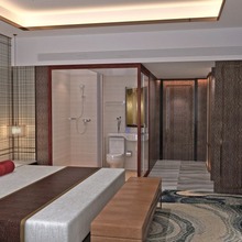 百思沐卫浴宿舍卫生间集成浴室一体式淋浴房干湿分离浴室门小户型