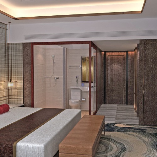 百思沐卫浴宿舍卫生间集成浴室一体式淋浴房干湿分离浴室门小户型