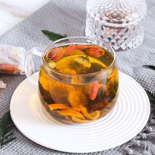 Qiaoyuntang Chrysanthemum Cassia Seed Tea 30 bags Combination Tea Dandelion Chrysanthemum Wolfberry Burdock Gardenia Tea Bag