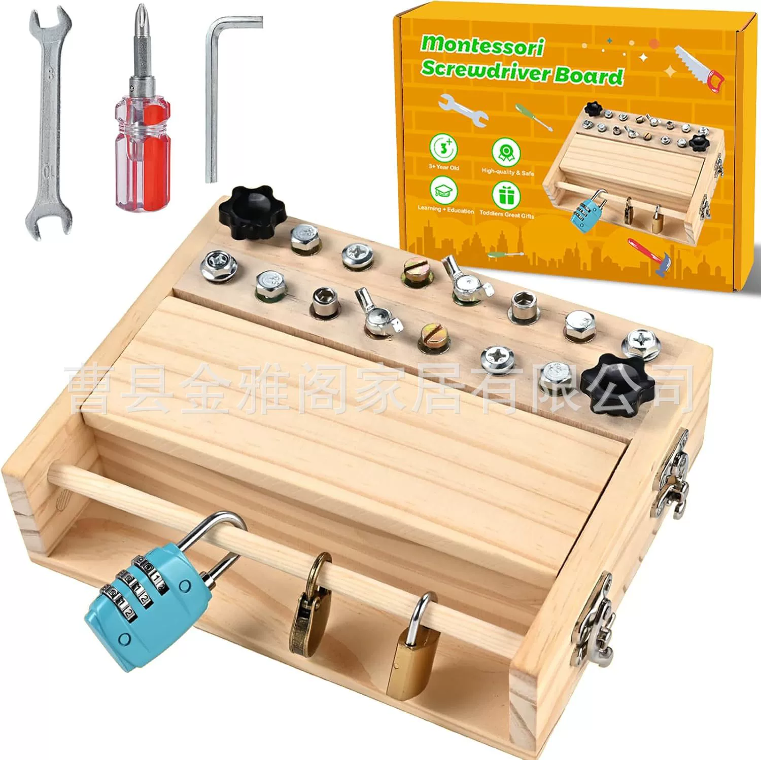 Набор отверток Монтессори, развивающая игрушка для детей, игрушка для разборки и сборки, сенсорная игрушка, игрушка с разборными винтами