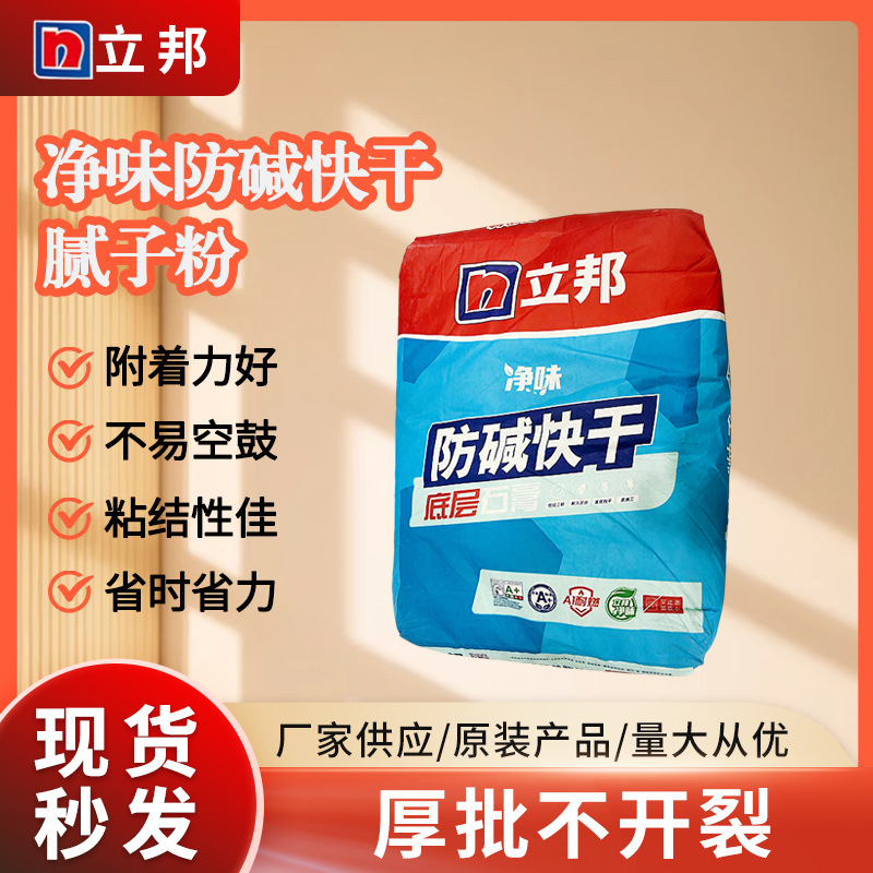 Manufacturer Wholesale Nippon Anti-Alkali Quick-Drying Putty Powder Interior Wall Anti-Alkali Surface Putty Environmentally Friendly Repair Putty Paste