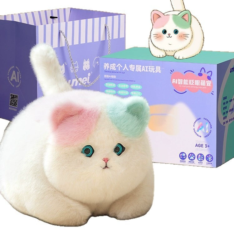 Искусственный умный робот, плюшевая игрушка, кукла, кот