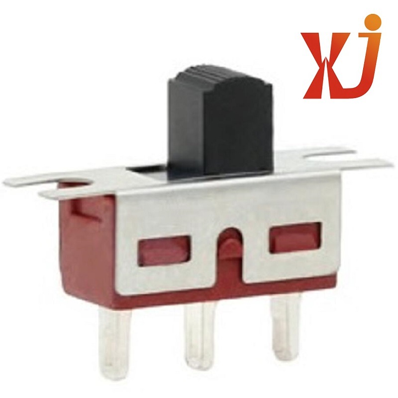 大电流二位拨动开关  正拨2段滑动开关批发  2档拨动开关立式插脚