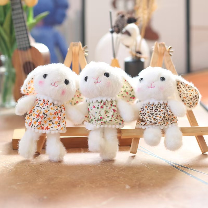 Floral skirt rabbit F